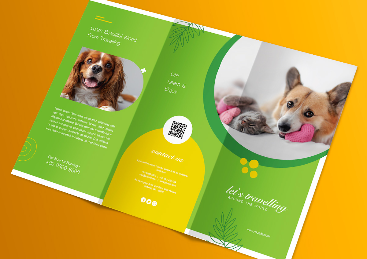 短冊仕上がり折