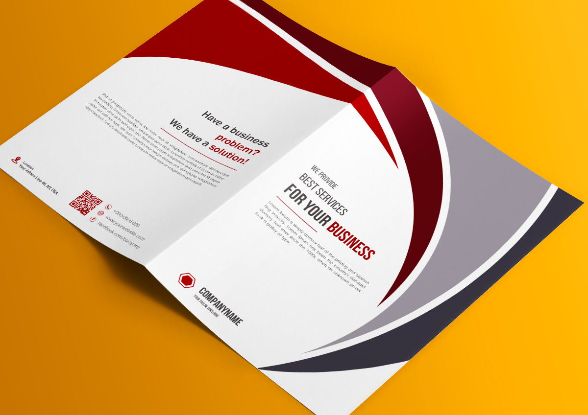 A4中とじ8ページ