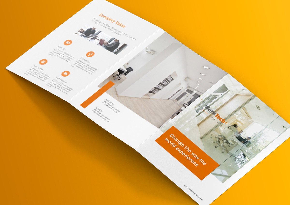 A4仕上がり三つ折